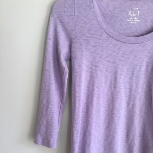 J. Crew Artist T in Lilac